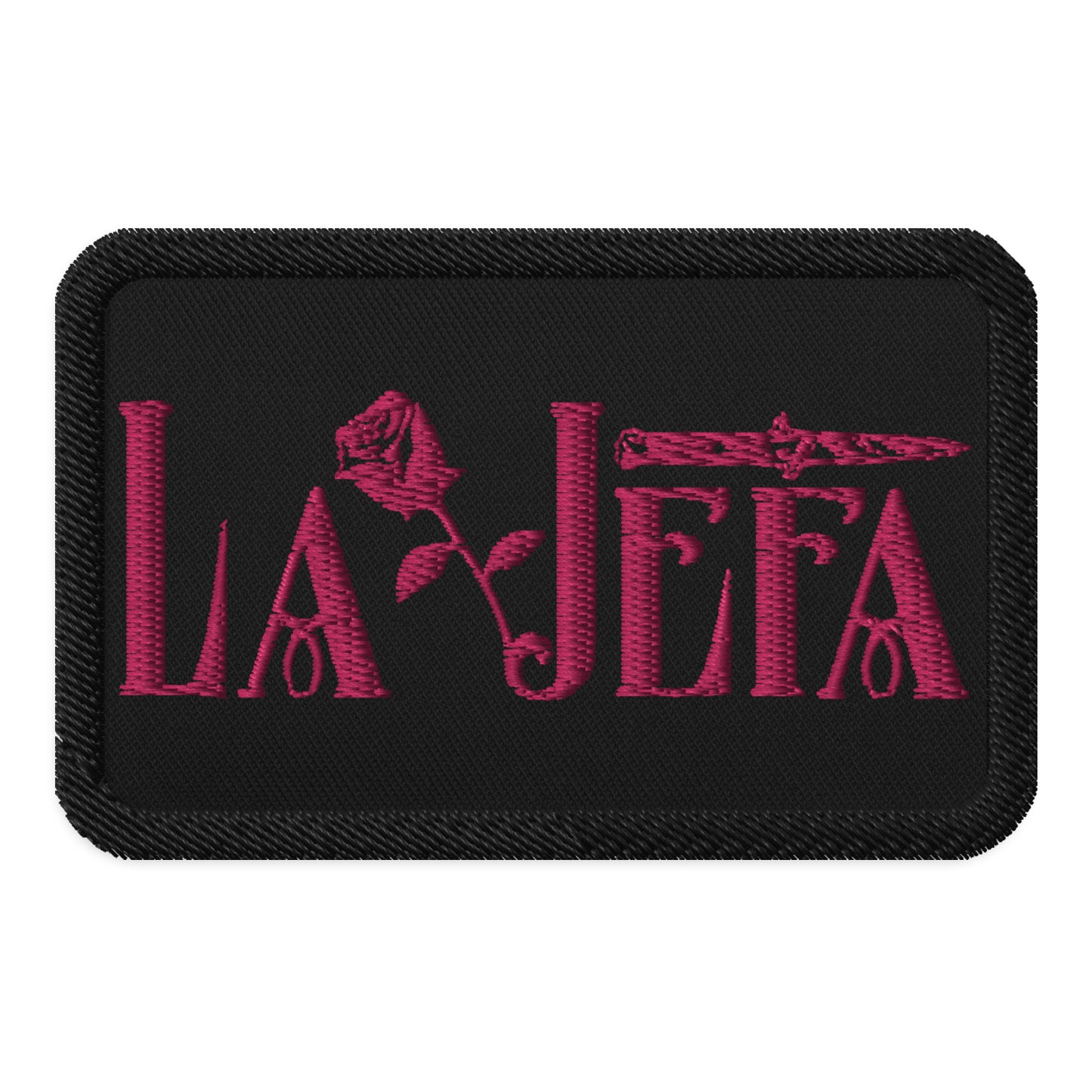 La Jefa "Lady Boss" Embroidered Patch