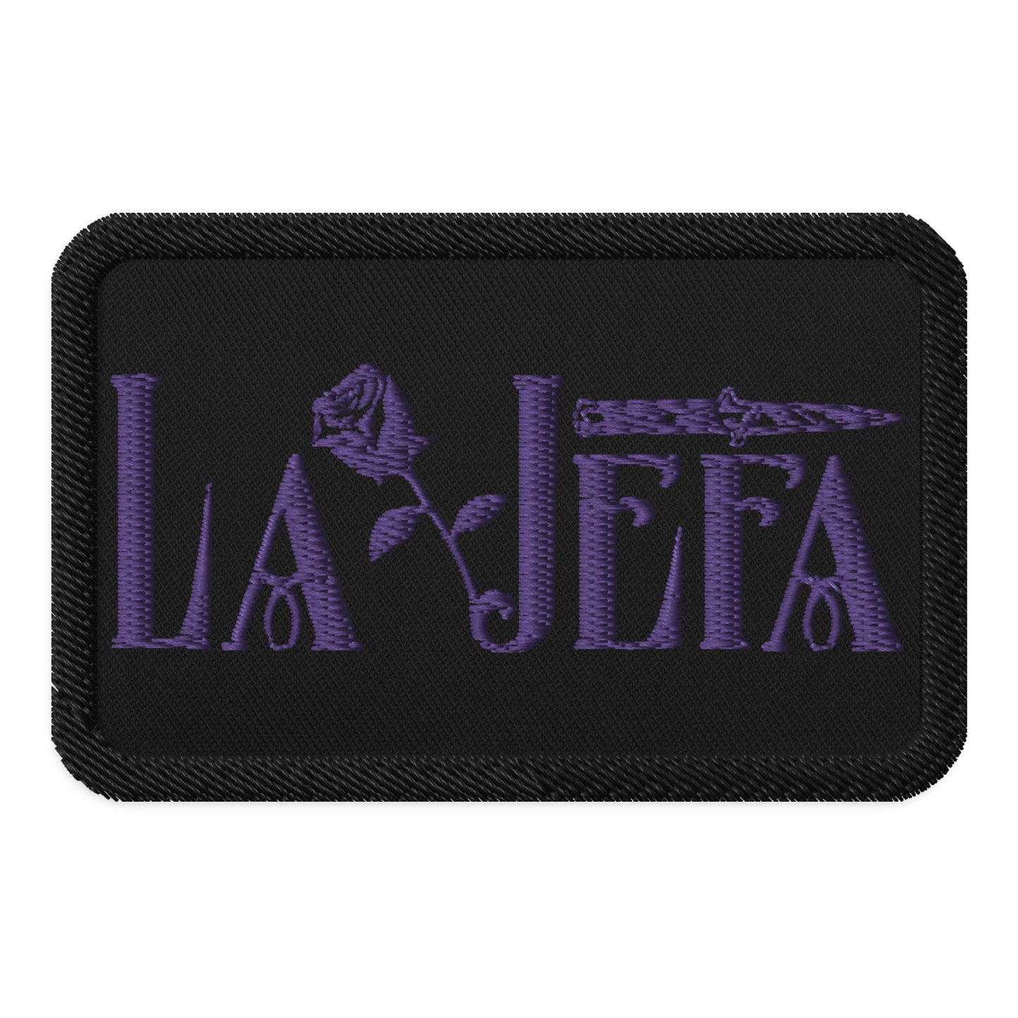 La Jefa "Lady Boss" Embroidered Patch