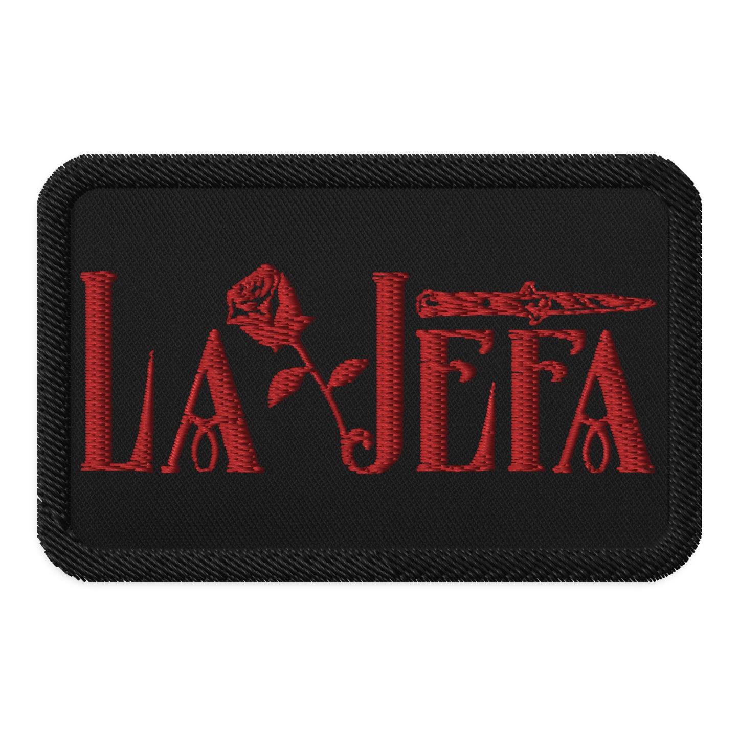 La Jefa "Lady Boss" Embroidered Patch