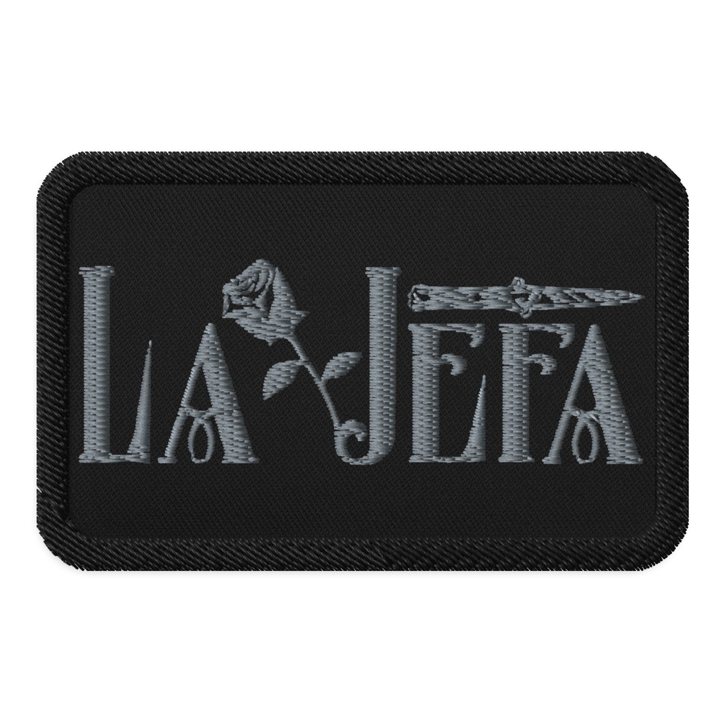La Jefa "Lady Boss" Embroidered Patch