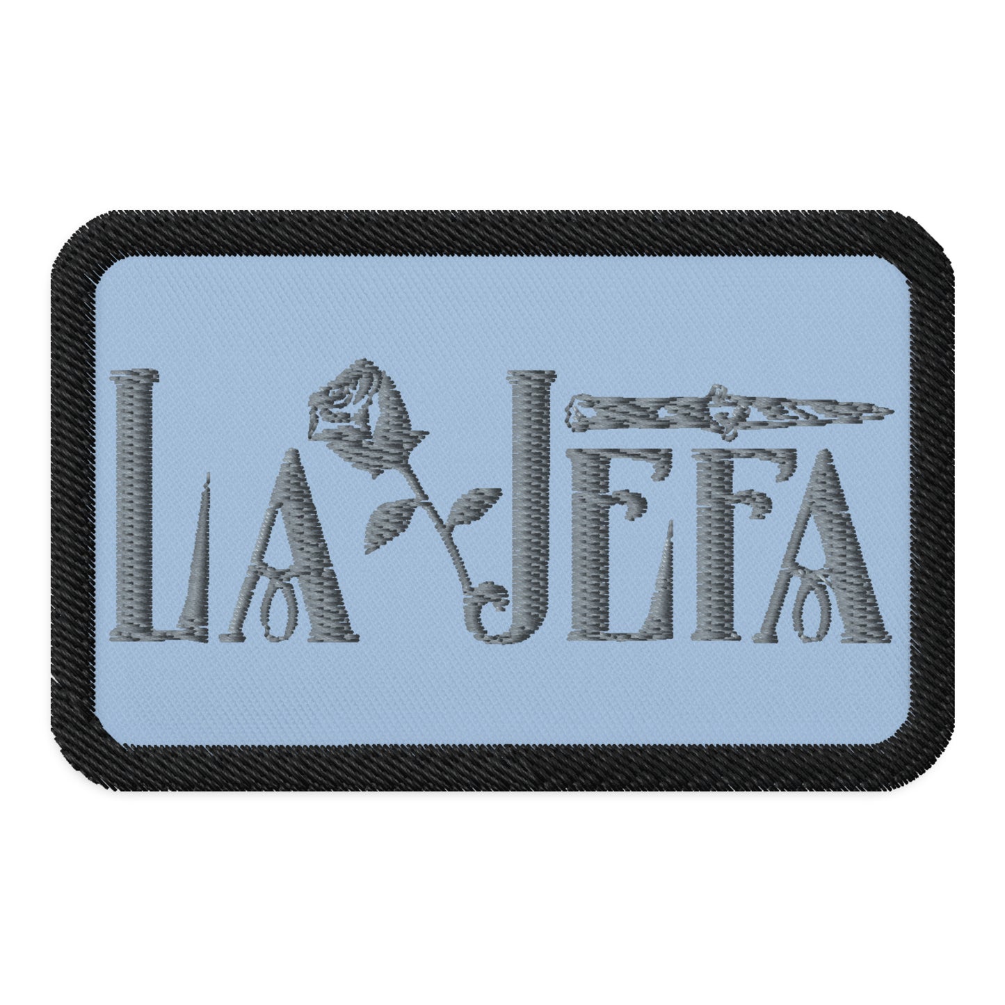 La Jefa "Lady Boss" Embroidered Patch