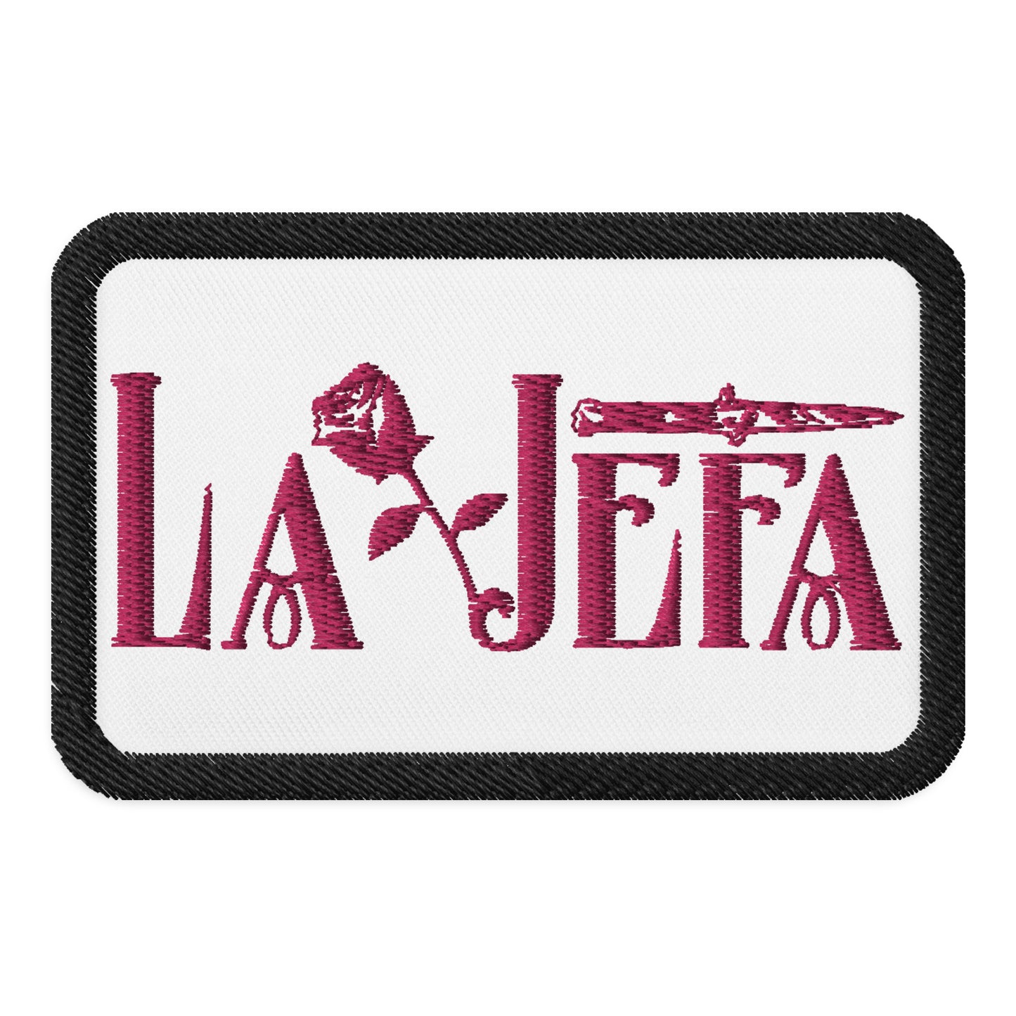 La Jefa "Lady Boss" Embroidered Patch