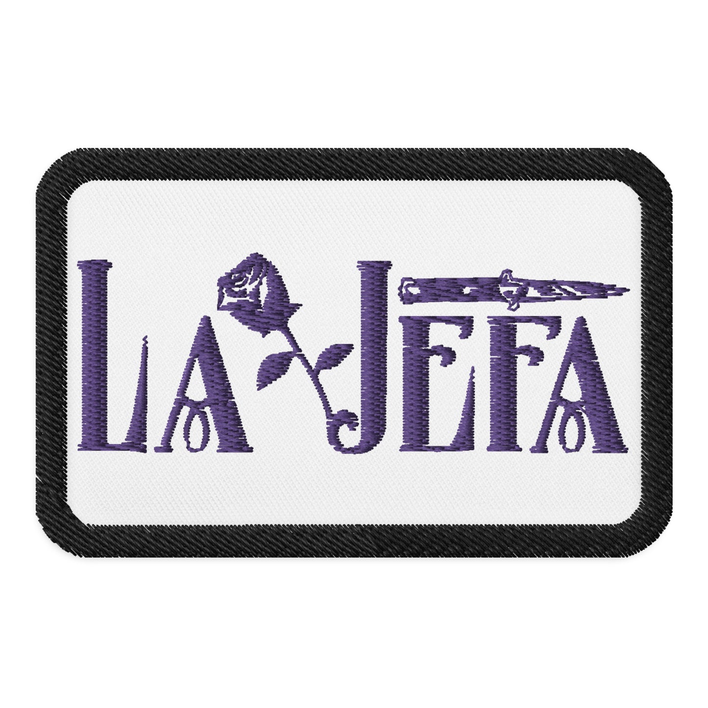 La Jefa "Lady Boss" Embroidered Patch