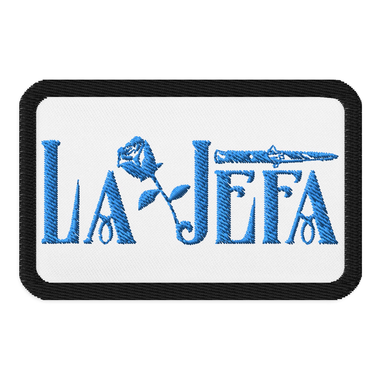 La Jefa "Lady Boss" Embroidered Patch