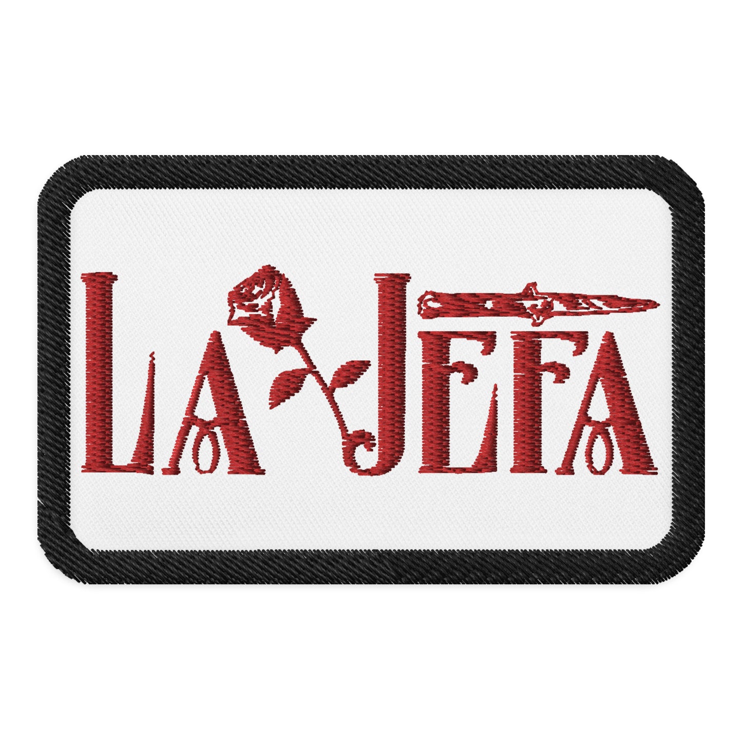 La Jefa "Lady Boss" Embroidered Patch