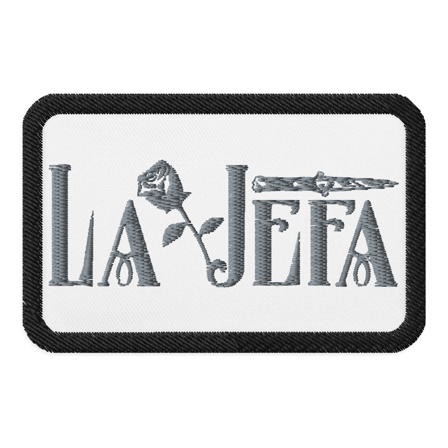 La Jefa "Lady Boss" Embroidered Patch