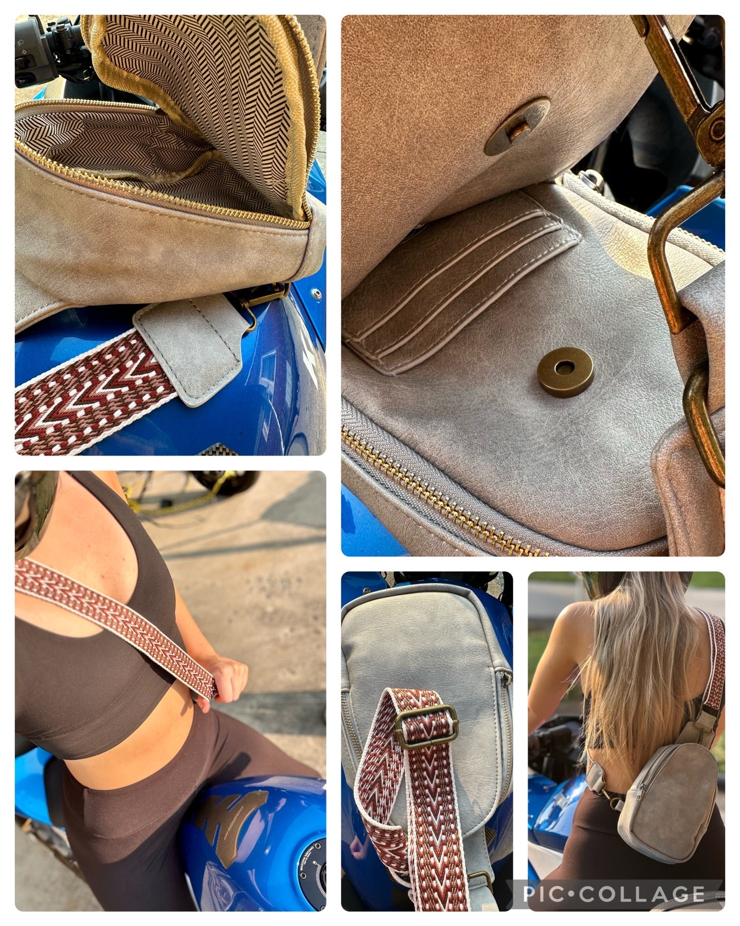 Vintage Style Bohemian Crossbody Bag