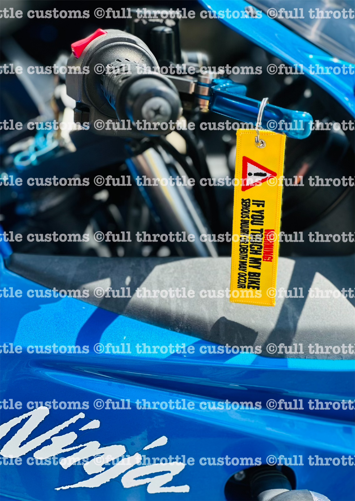 Warning If You Touch My Bike Serious Injury Or Death May Occur