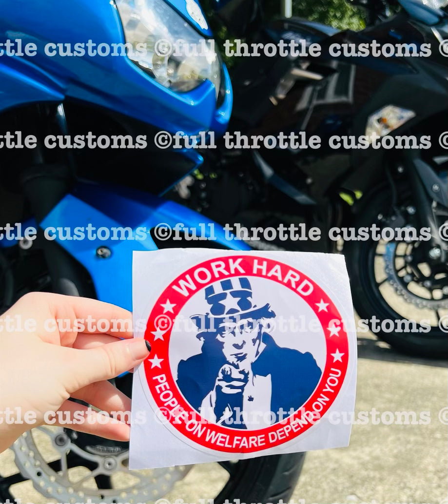 Uncle Sam Sticker