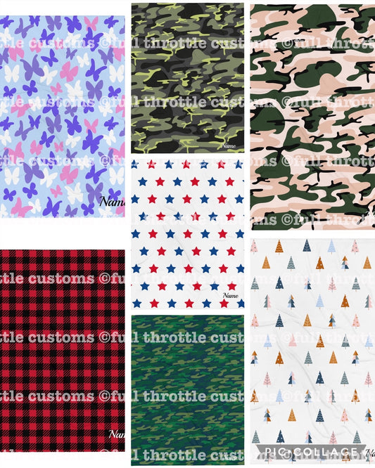 Custom Kid's Throw Blankets