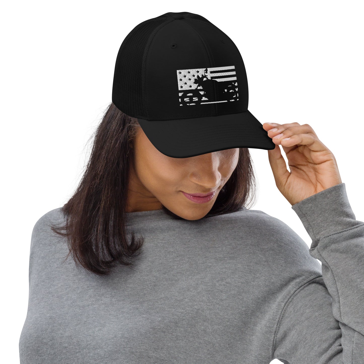 Embroidered Snapback Hat