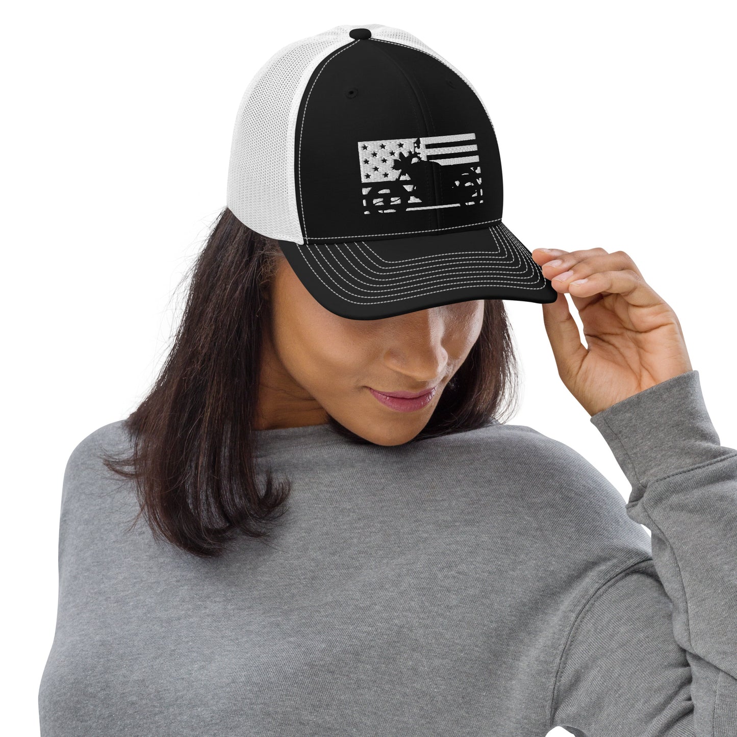 Embroidered Snapback Hat