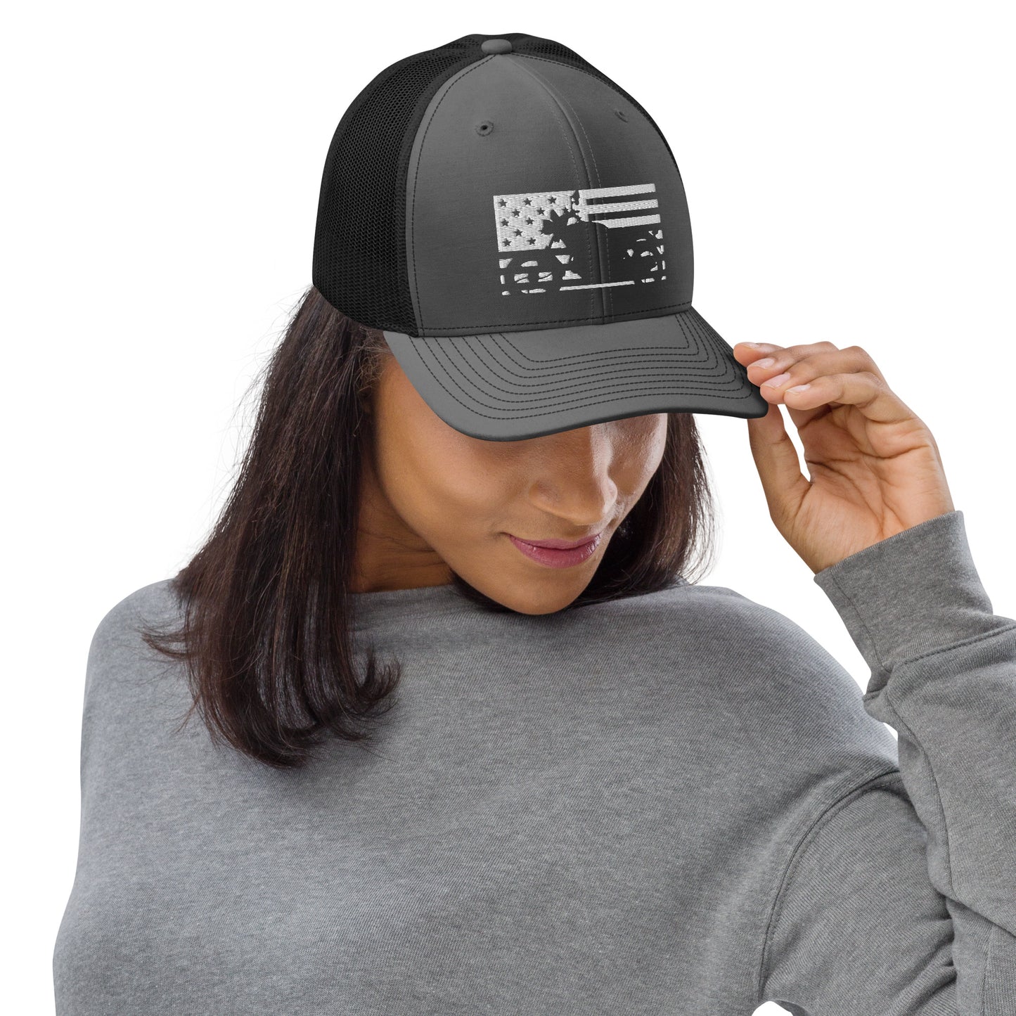 Embroidered Snapback Hat