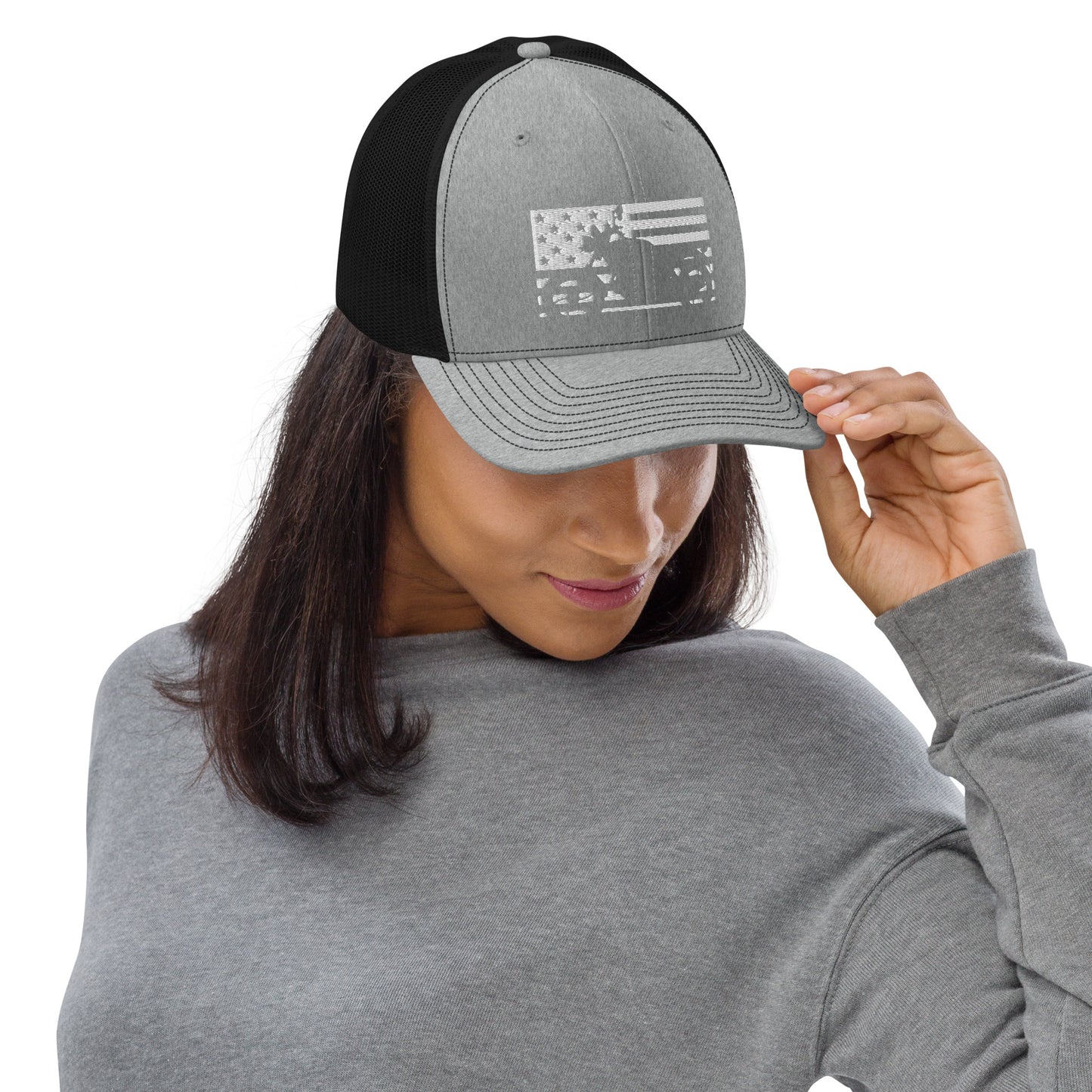 Embroidered Snapback Hat