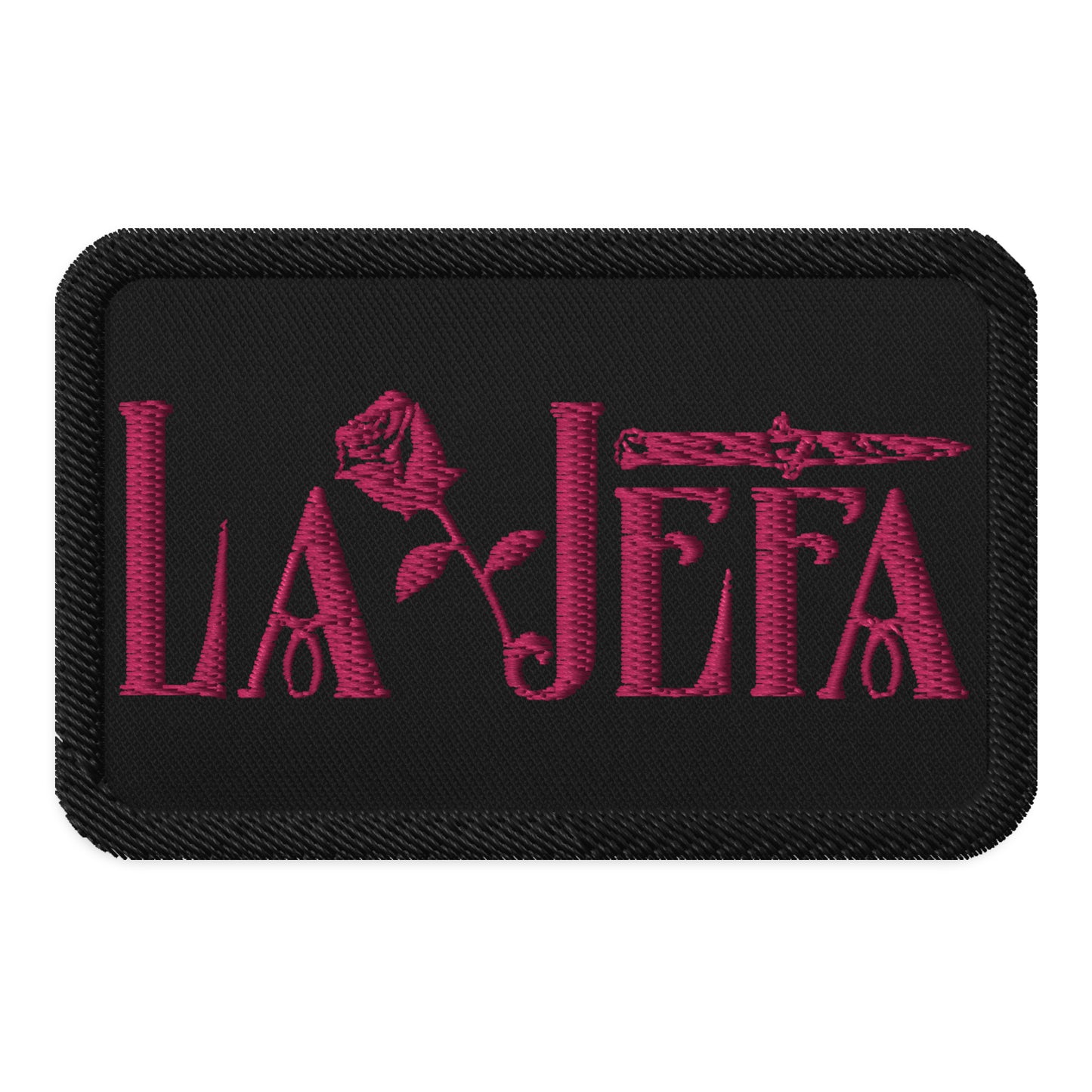 La Jefa "Lady Boss" Embroidered Patch